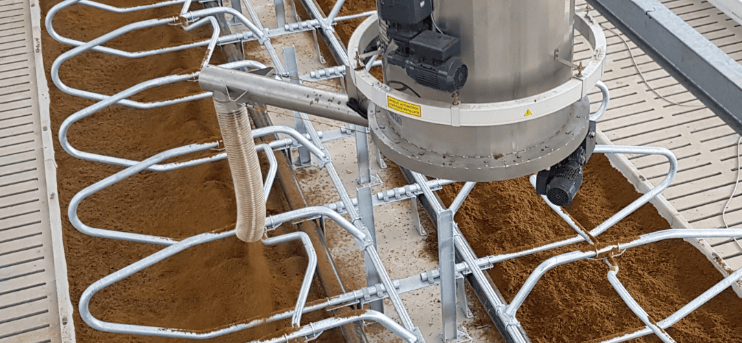 Instrooisystemen om automatisch ligboxen te vullen