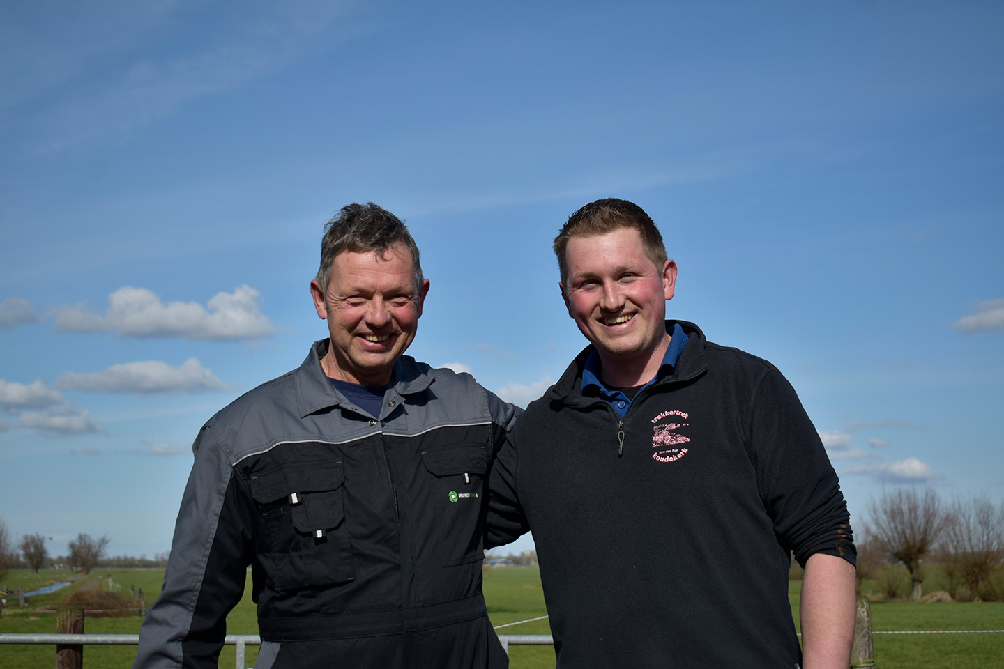 Melkveehouders André en Tom Vendrig uit Montfoort
