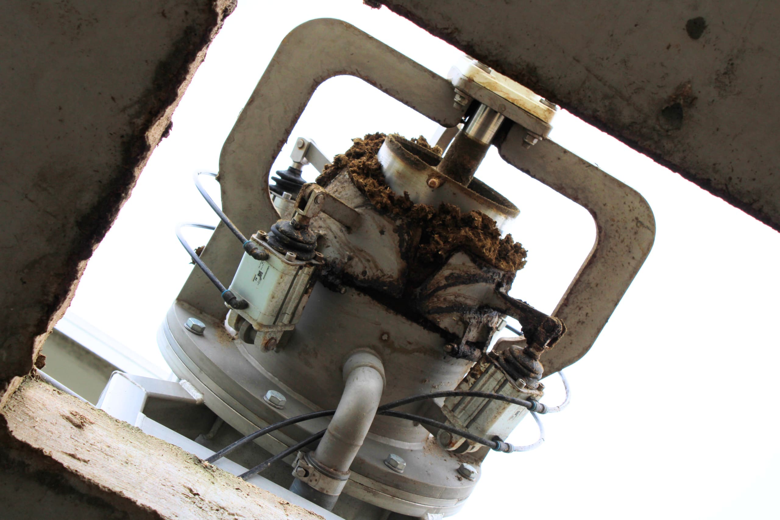 Gescheiden mest uit de vijzel