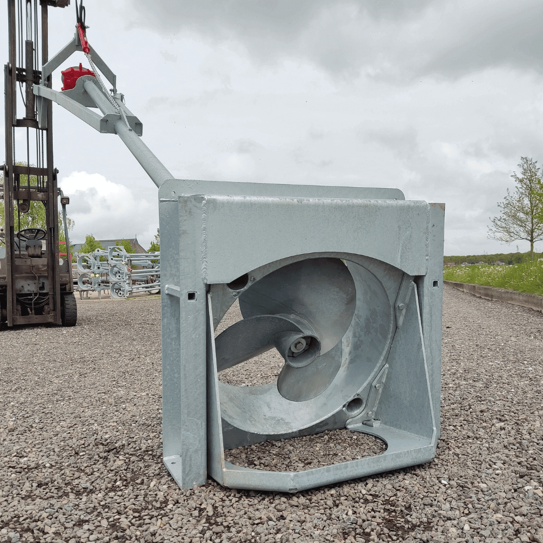 Van der Meer tractormixer demonstratie