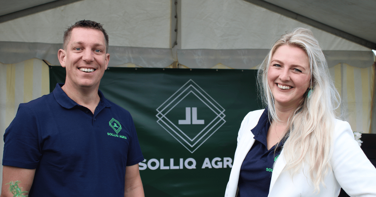 Klaas Witteveen & Petra Damstra namens Solliq Agra