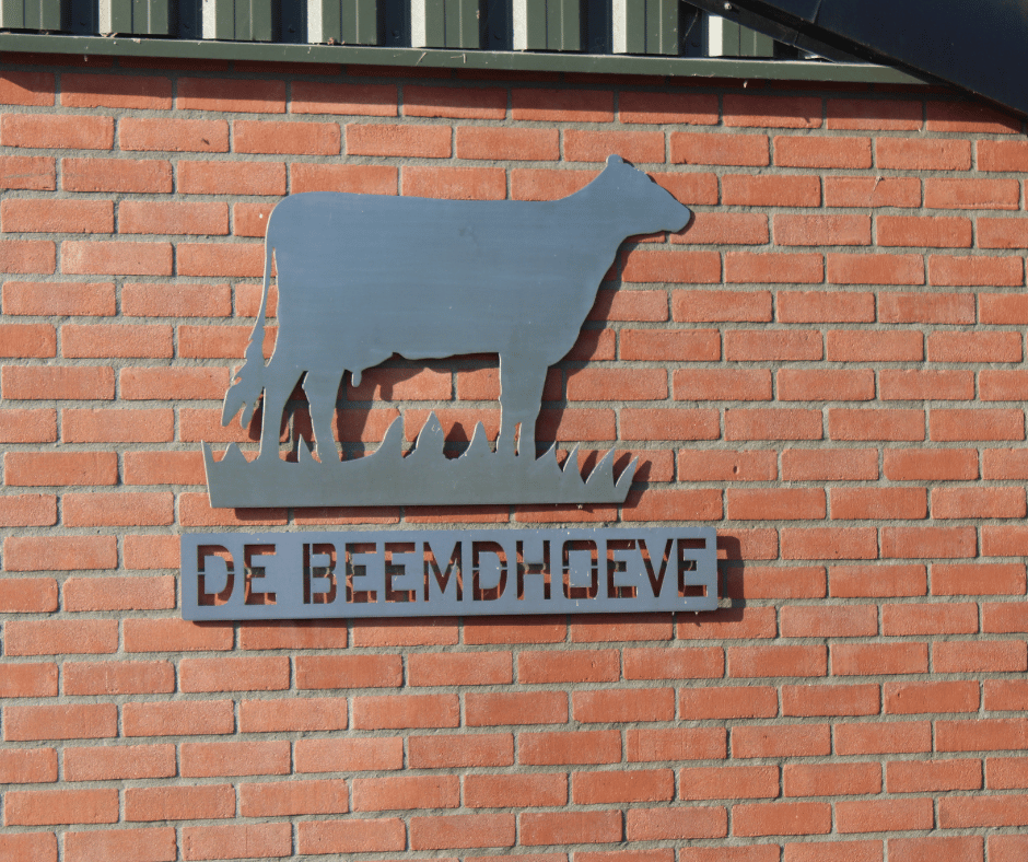 Uithangbord van De Beemdhoeve