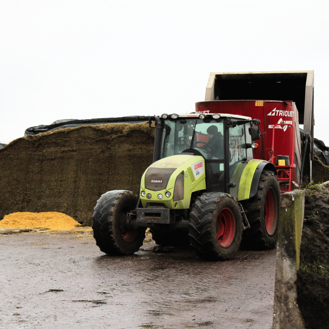 Claas-trekker van Dinkelman