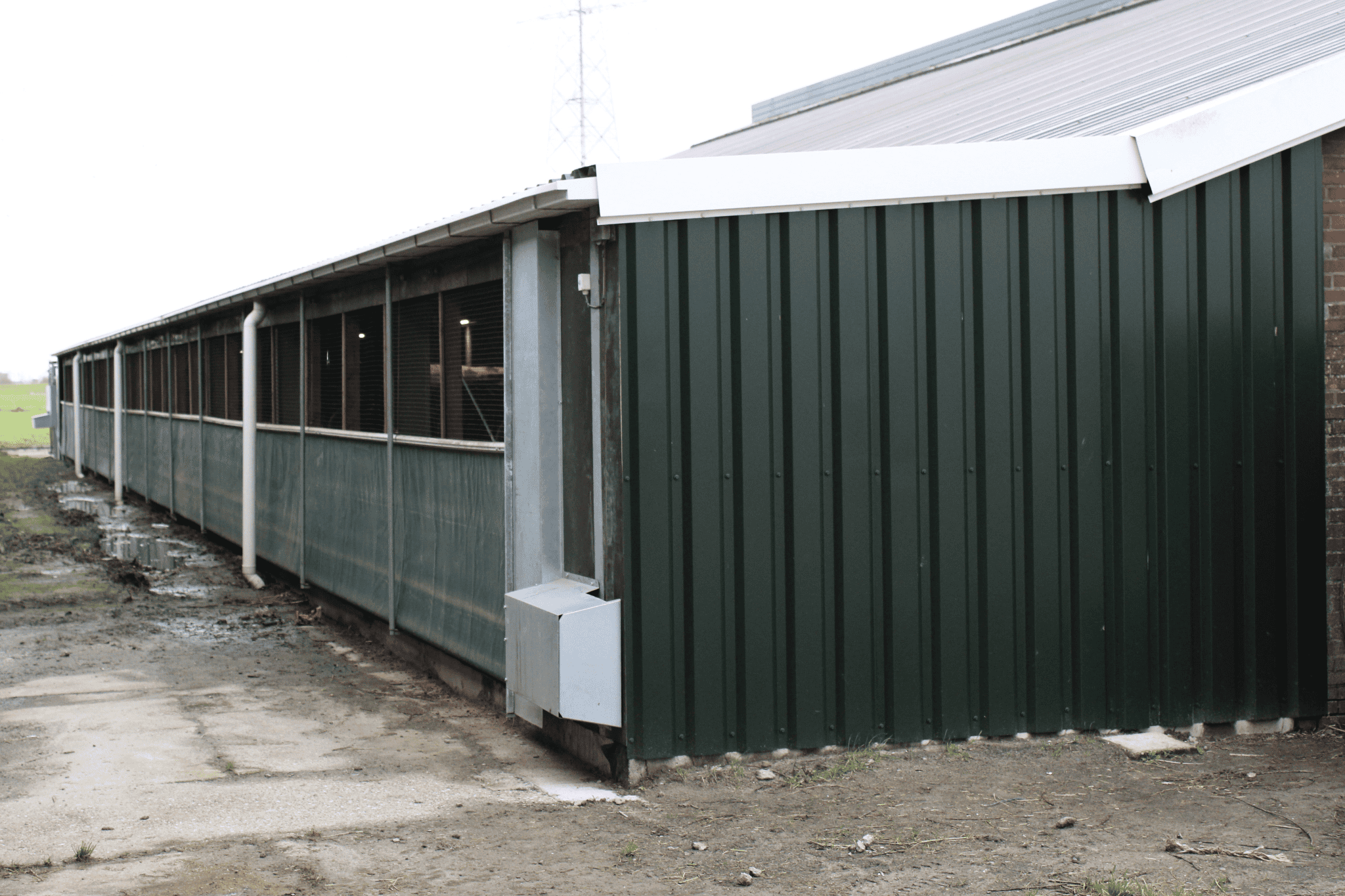 Verbreding van de melkveestal op maatschap Hartjes - Buurke in Appingedam