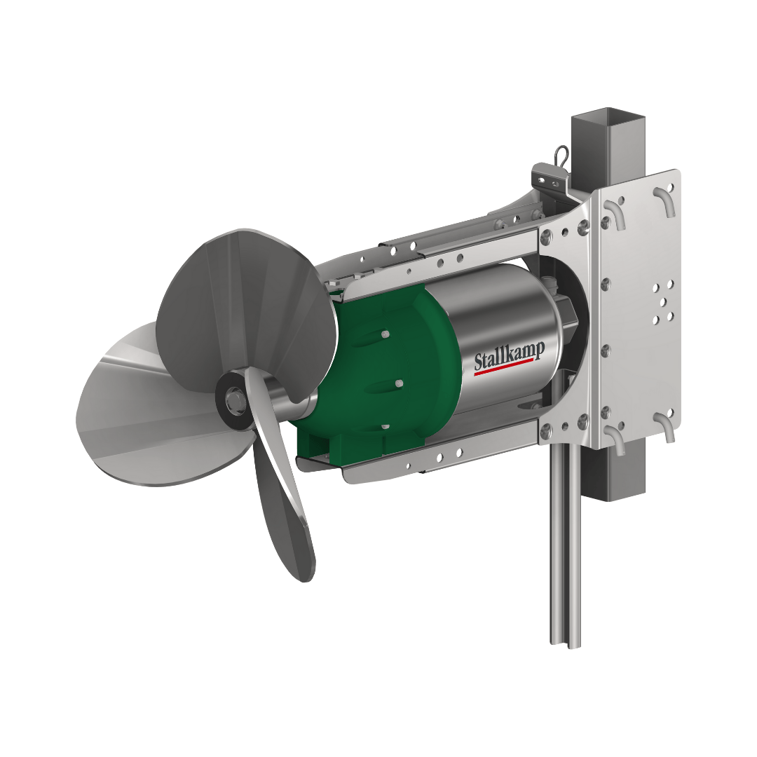 Stallkamp TMR3D | elektrische mestmixer met drie roervleugels | productfoto
