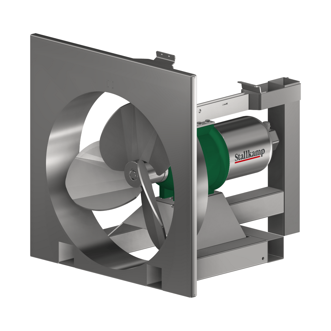 Stallkamp TMR3DZ | elektrische mestmixer met drie roervleugels | in circulatieframe