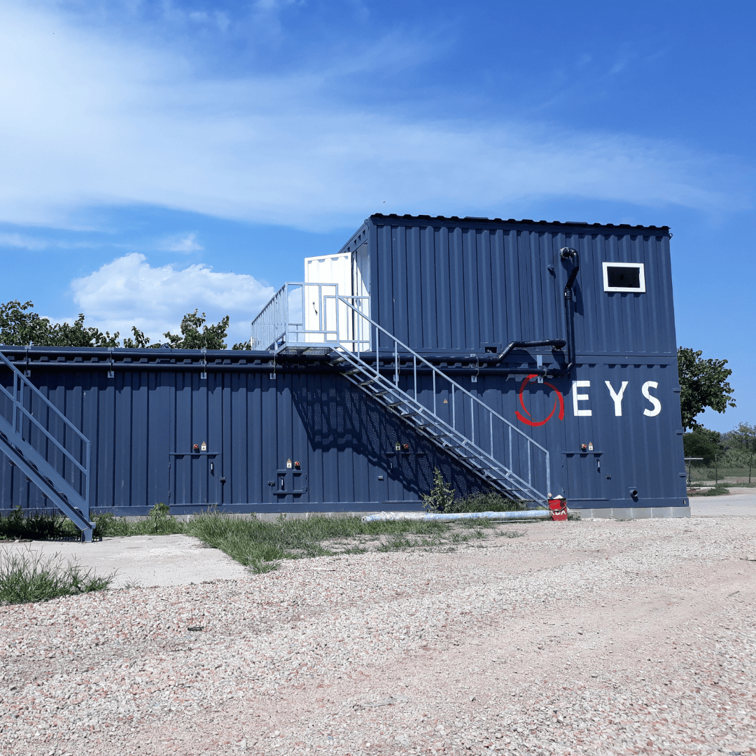 EYS Bedding Composter | systeem op bedrijf