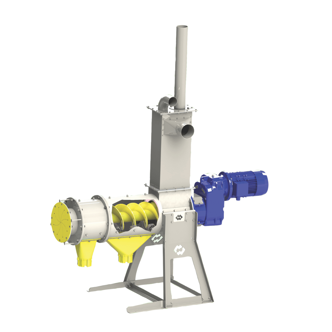 Mestscheider van SEPCOM specifiek ontwikkeld voor precisiebemesting