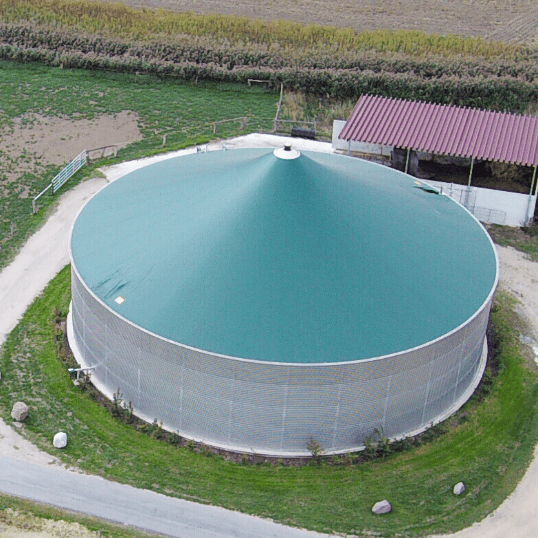 Silo als opslagsysteem voor mest