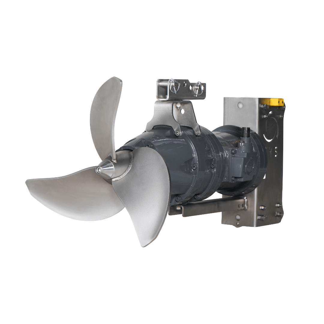 EYS D3K, serie mestmixers van EYS Metal met drie roervleugels