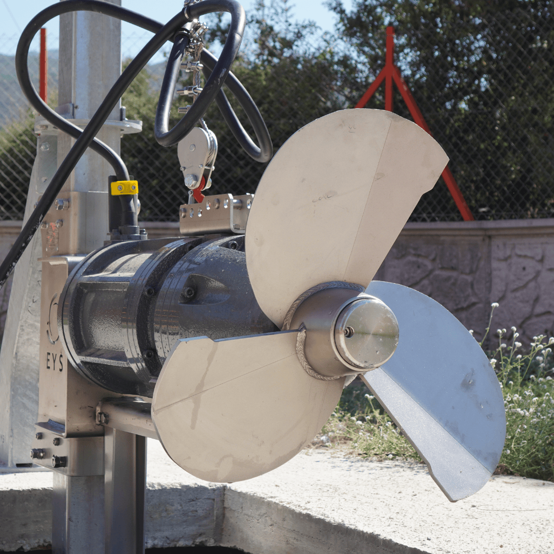 EYS D3K, mestmixer boven putgat