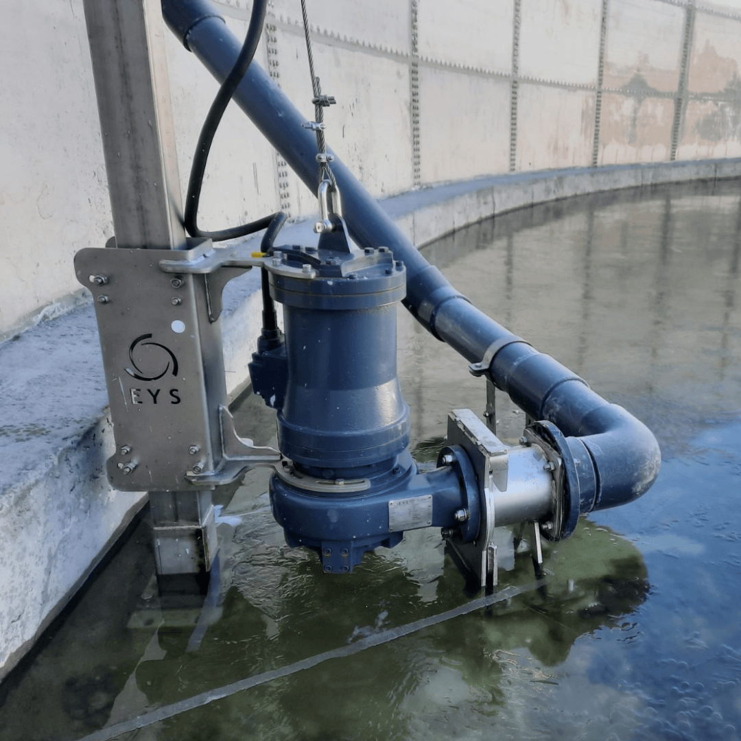 EYS GP, dompelpomp in opslagsysteem