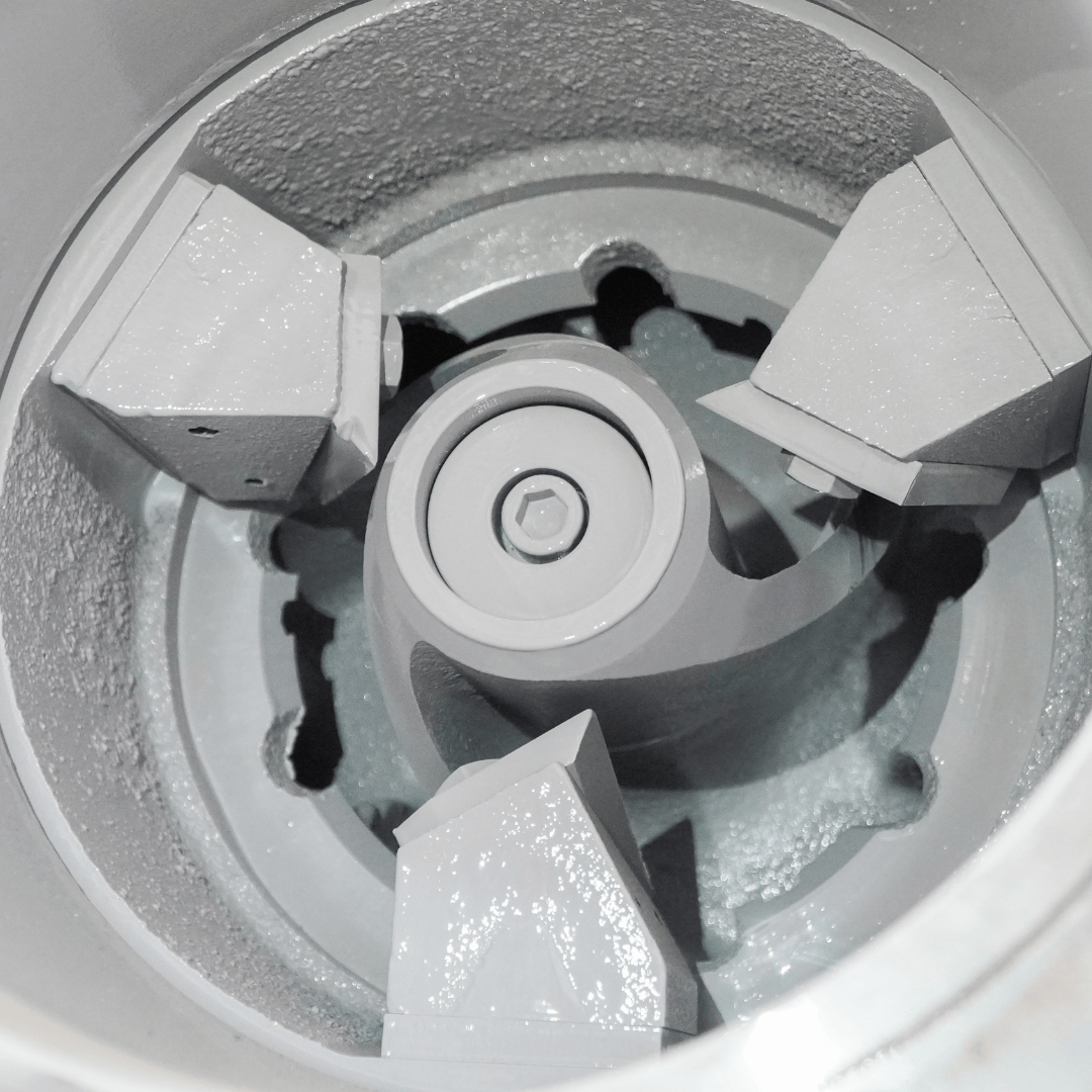 Snijgedeelte van de EYS ICP hakselpomp