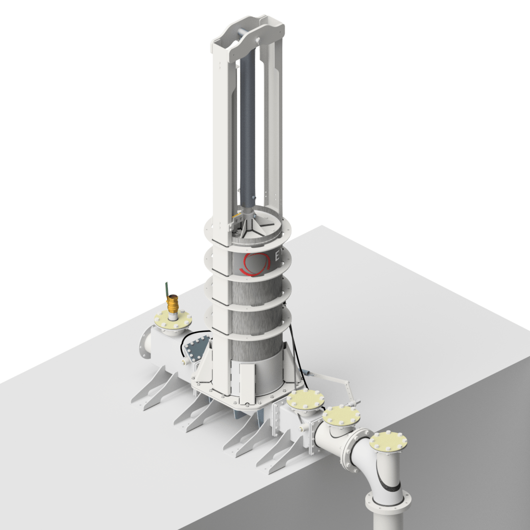 Situatieschets EYS Piston Pomp of zuigerpomp