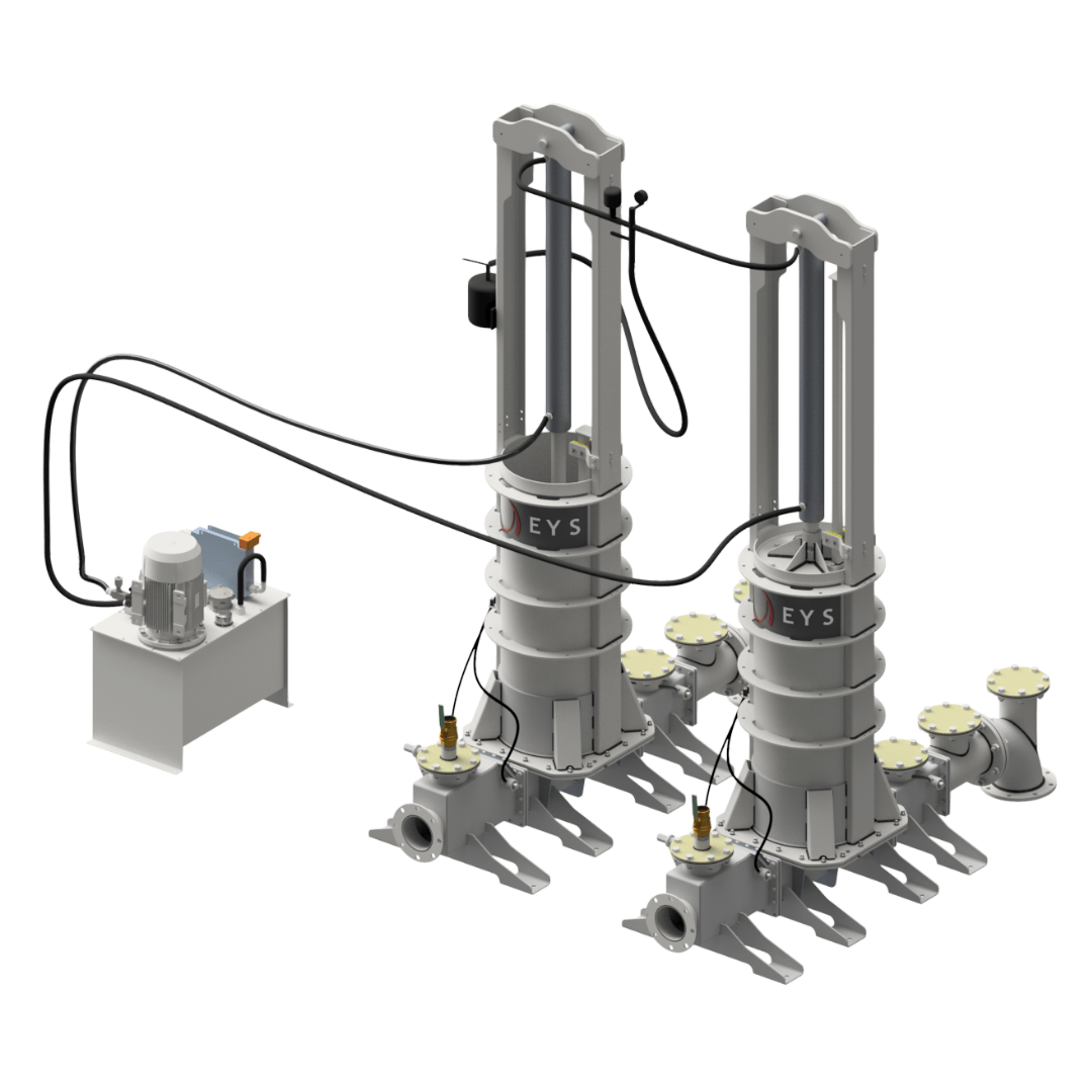 EYS Piston Pomp of zuigerpomp met aandrijfstation
