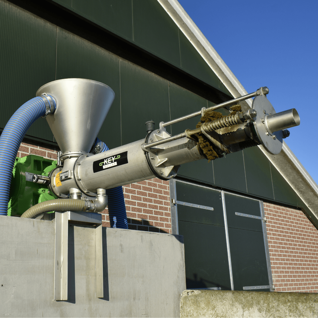 KD-S135M | Keydollar mestscheider | op betonnen keerwand