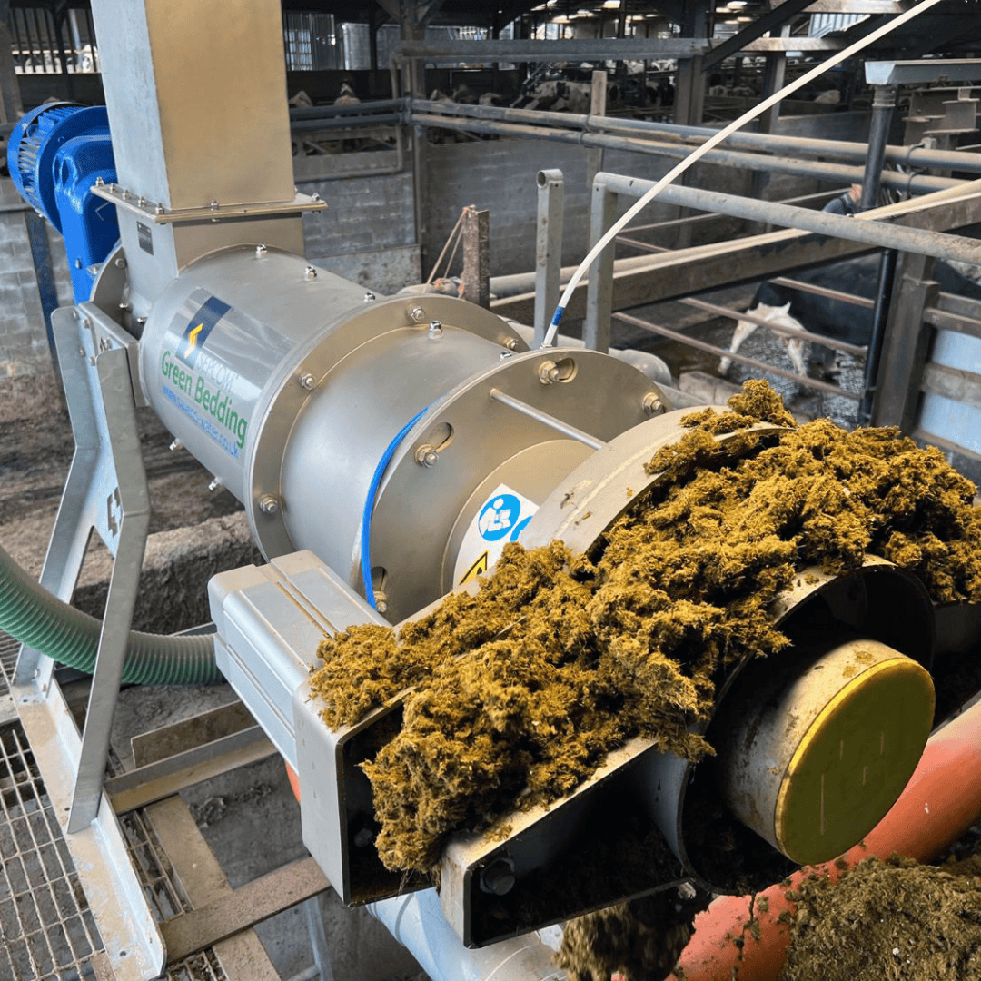 SEPCOM Bedding | BED-H (serie) | in bedrijf met dikke fractie uiteinde schroef