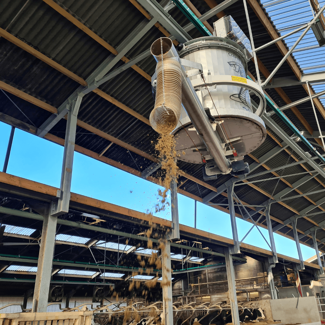 Doseervijzel voor efficiënt strooiselgebruik